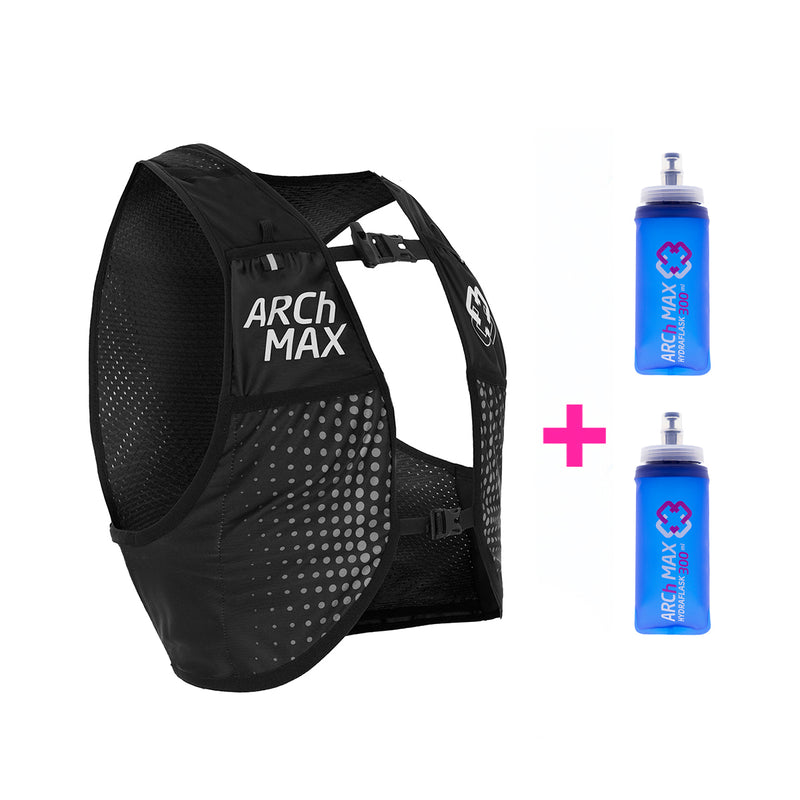 HV-2.5 Unisex Negre + 2 Hydraflask 300ml