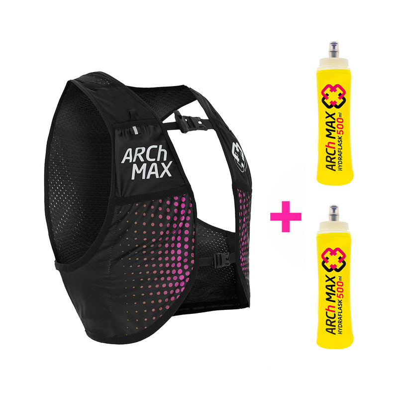 HV-6 Rosa Unisex + 2 Hydraflask 500ml