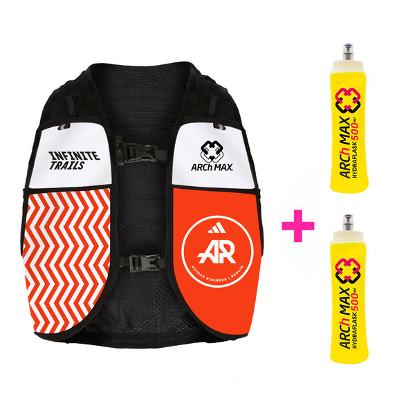 INFINITE TRAILS 2023 Orange | aR Berlin + 2 Hydraflask de 500ml