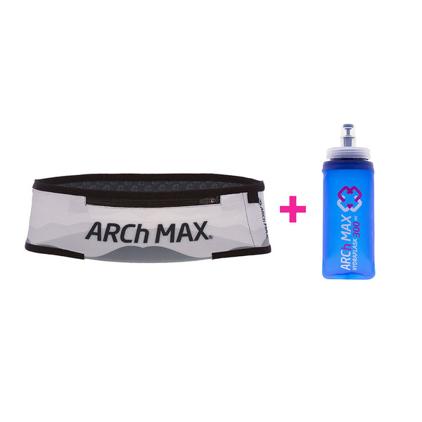 Ceinture Pro Zip Gris + 1 Hydraflask de 300ml