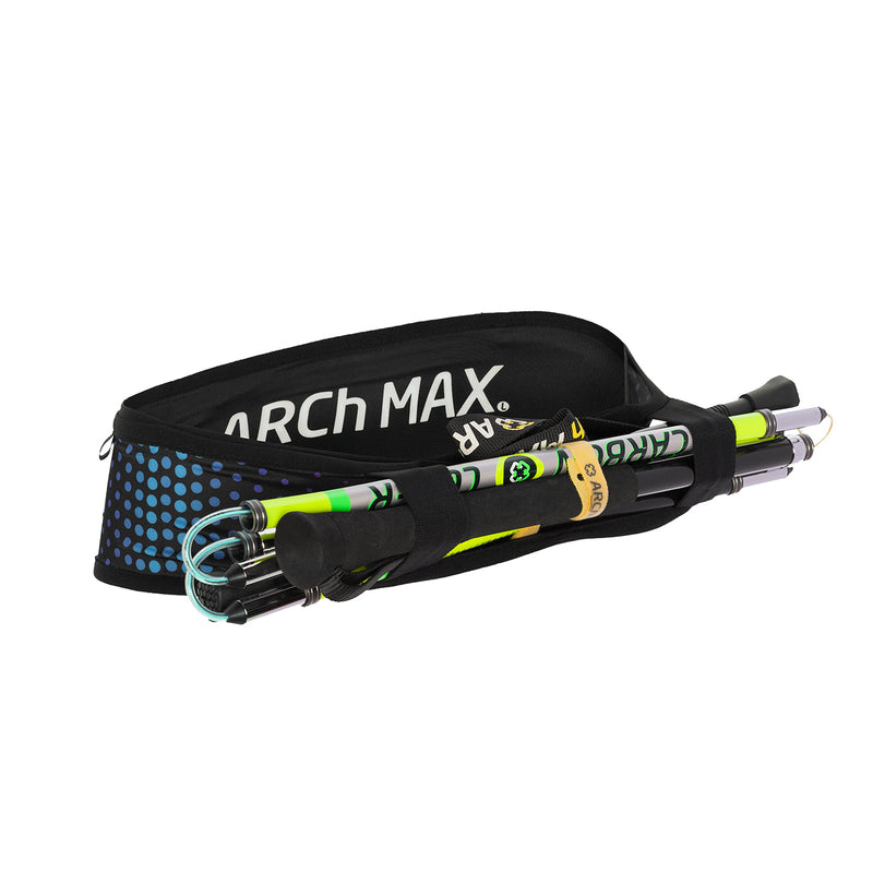 Ceinture PRO Trail Bleu + 1 Hydraflask 300ml