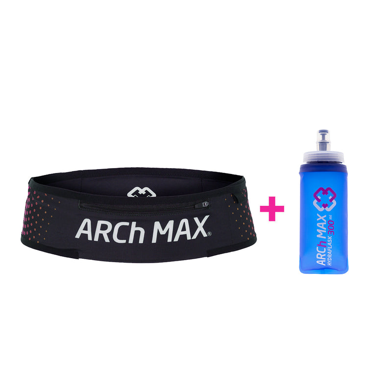 Ceinture PRO Trail Rose + 1 Hydraflask 300ml