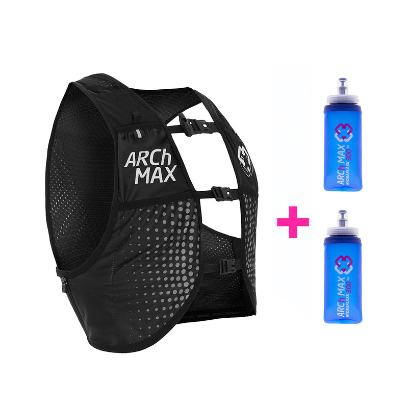 HV-2.5 Unisex Negro + 2 Hydraflask 300ml