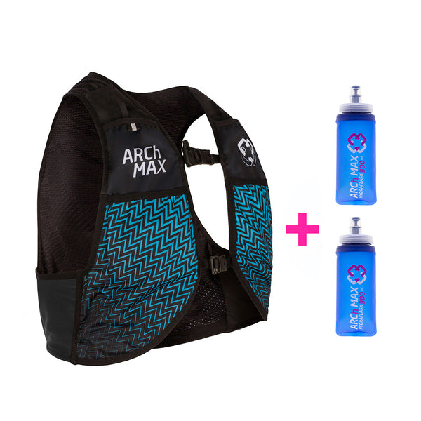 HV-2.5 Azul Unisexe + 2 Hydraflask de 300ml