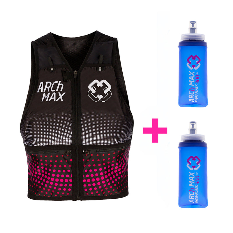 HV-2.5 Dona Magenta + 2 Hydraflask 300ml