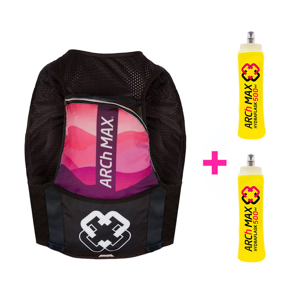 HV-8 Rosa Unisex + 2 Hydraflask de 500ml