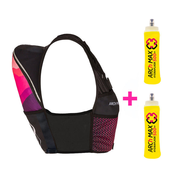 HV-12 Rosa Woman + 2 Hydraflask de 500ml