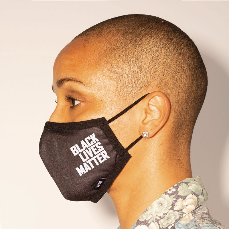 Eco Mask Adultos - Black Lives Matter - 50 Lavados - Spécification européenne CWA 17553:2020