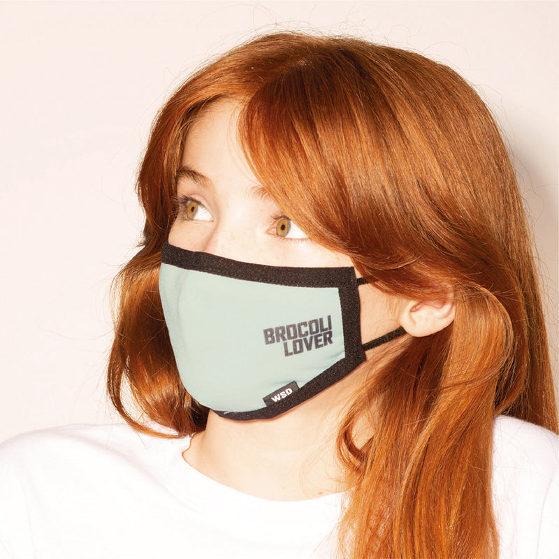 Eco Mask Infantil - Brocoli Lover - 50 Lavados - Especificació Europea CWA 17553:2020