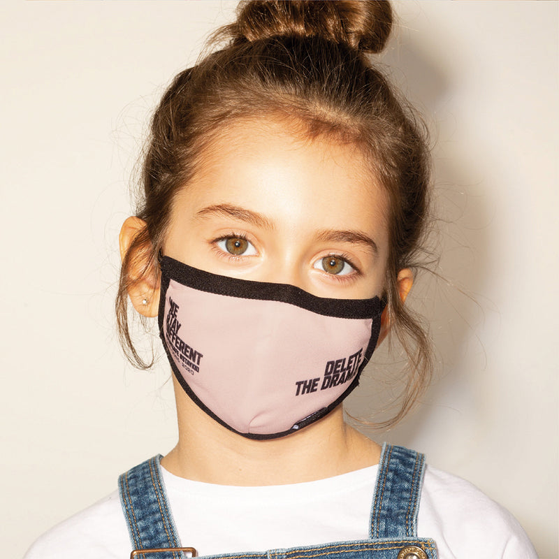 Eco Mask Infantil - Delete The Drama - 50 Lavados - Especificació Europea CWA 17553:2020