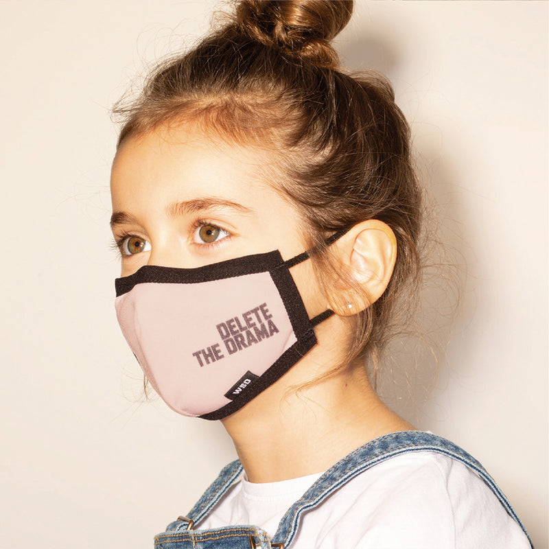 Eco Mask Infantil - Delete The Drama - 50 Lavados - European Specification CWA 17553:2020