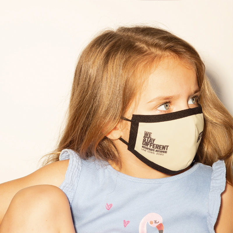 Eco Mask Infantil - Unstoppable Today - 50 Lavados - European Specification CWA 17553:2020