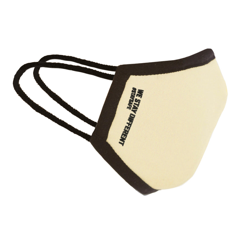 Eco Mask Infantil - Jaune - 50 Lavados - Spécification européenne CWA 17553:2020