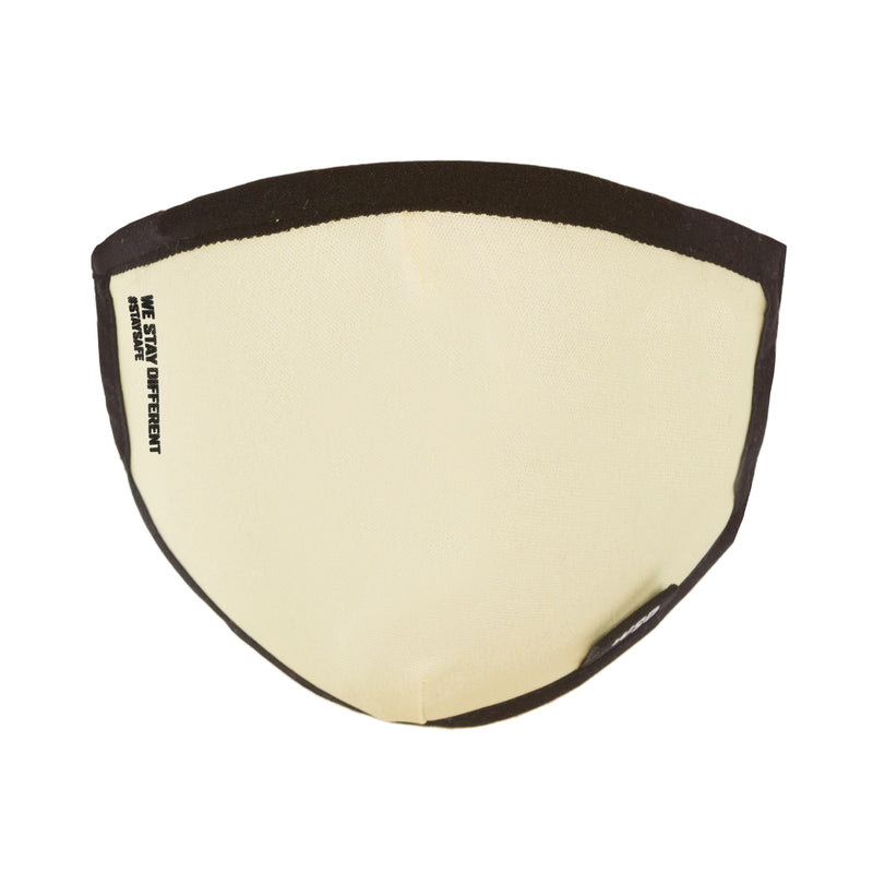 Eco Mask Infantil - Jaune - 50 Lavados - Spécification européenne CWA 17553:2020