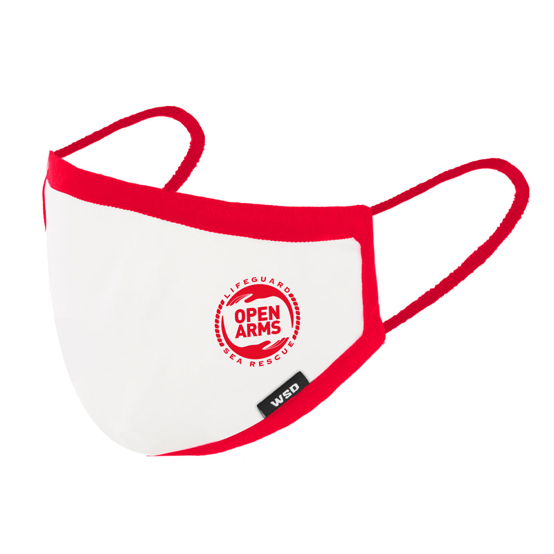 Eco Mask Open Arms Infantil - White - 50 Lavados - European Specification CWA 17553:2020