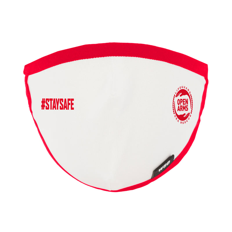 Eco Mask Open Arms Infantil - White - 50 Lavados - European Specification CWA 17553:2020
