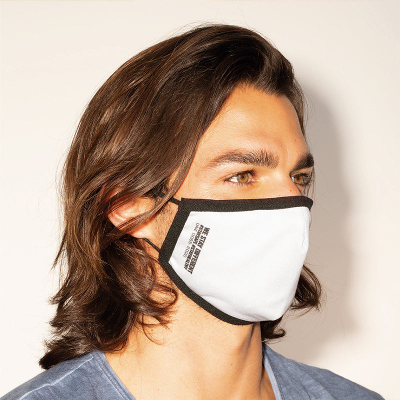 Eco Mask Adultos - Blanc - 50 Lavados - Spécification européenne CWA 17553:2020