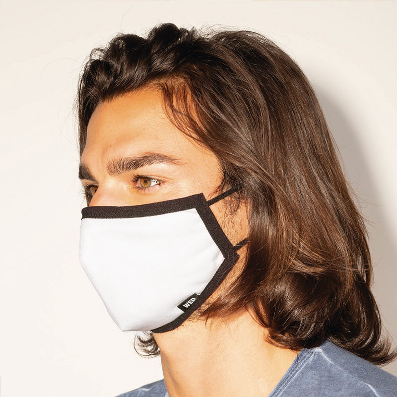 Eco Mask Adultos - Blanc - 50 Lavados - Spécification européenne CWA 17553:2020