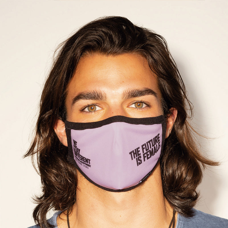 Eco Mask Adultos - The Future Is Female - 50 Lavados - European Specification CWA 17553:2020